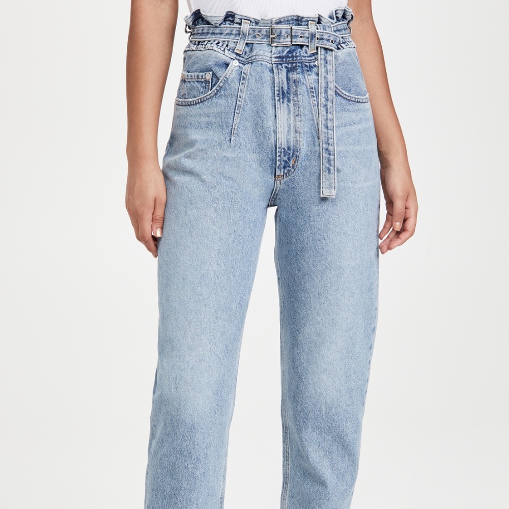 NWT Agolde Riya Traffic Jeans sz 25 (fits 26-27)